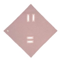 1_Little Pea_Laessig_LÄSSIG_Knitted Blanket for Baby Car Seat_Dusty Pink 